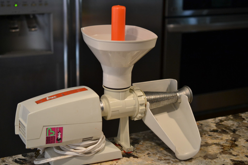 Preserving Tomatoes Bialetti electric tomato machine