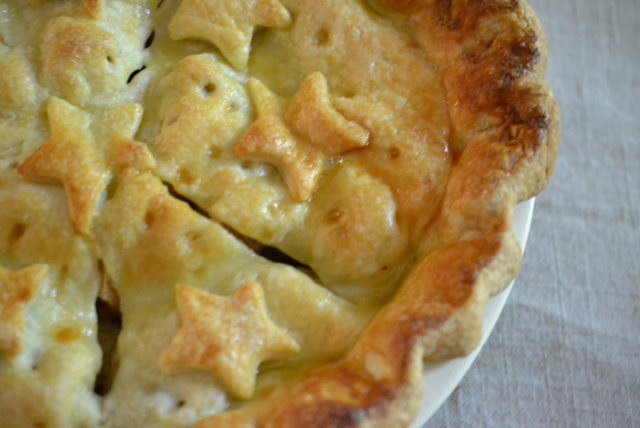 Caramelized Pear Pie