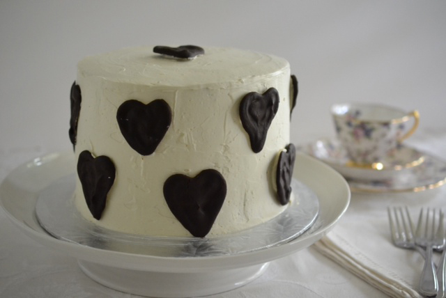 Bake it like you mean it cake with tea