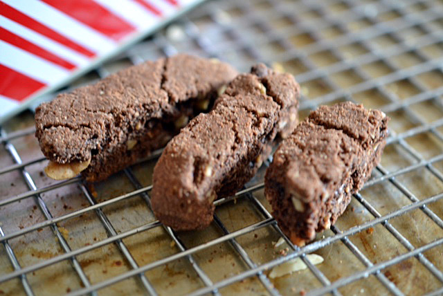 Chocolate Hazelnut Biscotti