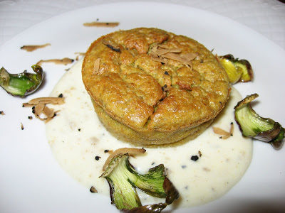 Artichoke Flan in Truffle Sauce – Spoleto culinary tour