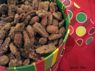 Holiday Spiced Nuts