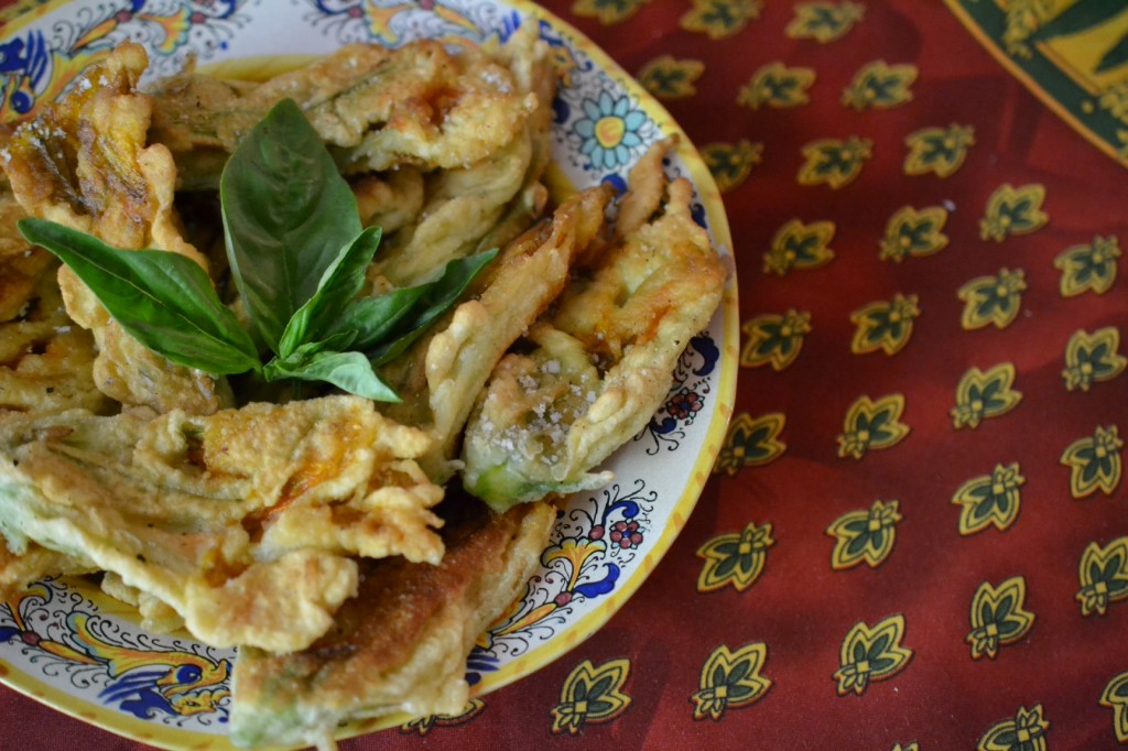 fried zucchini blossoms