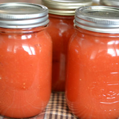 Preserving Tomatoes – Labour Day family tradition