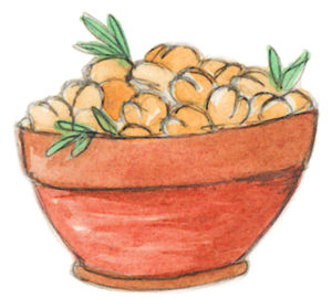 A Thyme and Place Virile Chickpeas